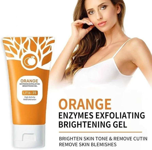 Orange Exfoliating whitening Gel Free Delivery with 50% OFF 🎁 With 2 Days Money Back Gurrantee Left Limited Peices