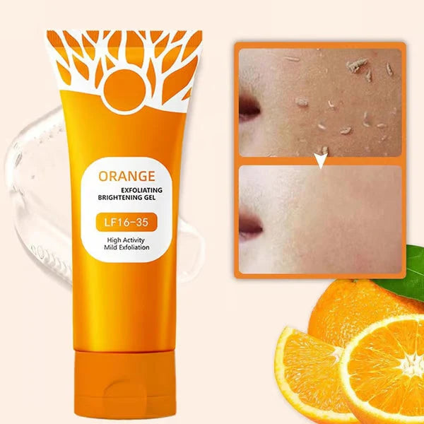 Orange Exfoliating whitening Gel Free Delivery with 50% OFF 🎁 With 2 Days Money Back Gurrantee Left Limited Peices