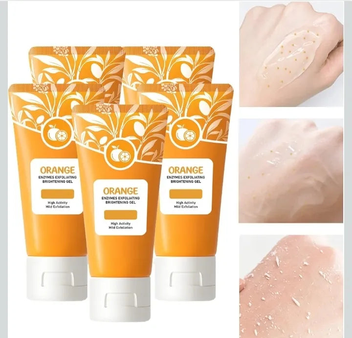 Orange Exfoliating whitening Gel Free Delivery with 50% OFF 🎁 With 2 Days Money Back Gurrantee Left Limited Peices