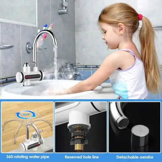 Hot Water Electric Geyser Best Quality with Free Delivery 🎁 Last Day Promotion Save 50%