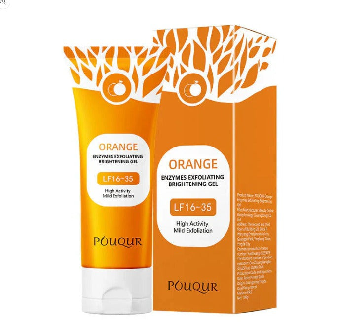 Orange Exfoliating whitening Gel Free Delivery with 50% OFF 🎁 With 2 Days Money Back Gurrantee Left Limited Peices