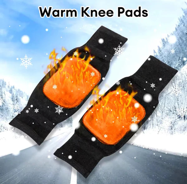 🔥  1 Pair Premium Winter Full Wool Knee Warmers Free Delivery with 50% OFF 🎁 Last Day Promotion Save 50%
