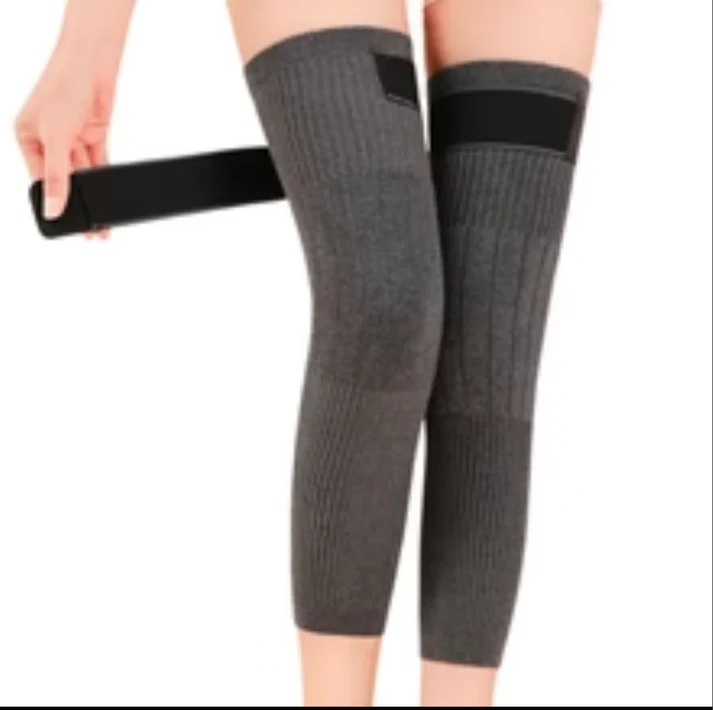 🔥  1 Pair Premium Winter Full Wool Knee Warmers Free Delivery with 50% OFF 🎁 Last Day Promotion Save 50%